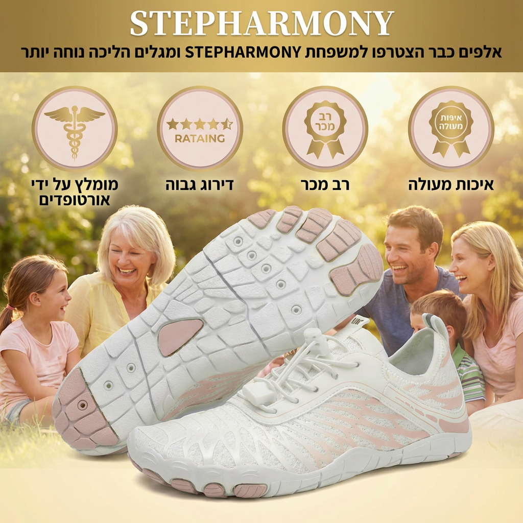 נעלי Lumo – הליכה טבעית ונוחה