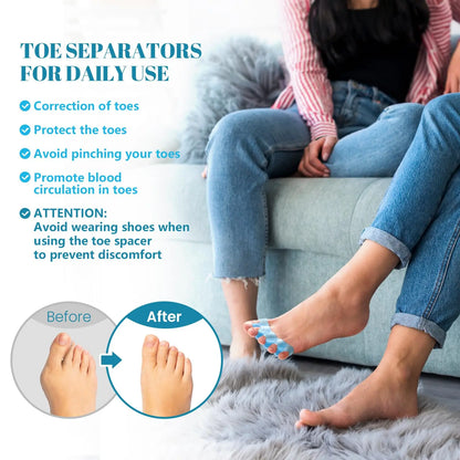 Toe Separators Doctor Recommended Correct Foot and Bunion Pain